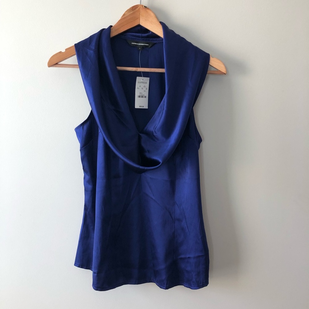 NWT Express Cowl Neck Blouse Size Small